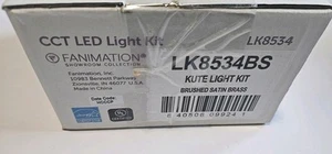 Fanimation Fans LK8534BS Kute LED Light Kit Brushed Satin Brass - Picture 1 of 2