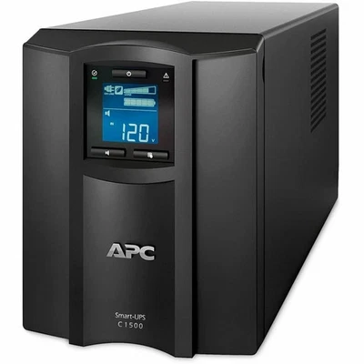 APC SMC1500C 1440VA/900W Smart-UPS with SmartConnect Remote Monitoring App - Image 1 of 2