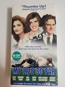 My Life So Far VHS (Promo Demo New Sealed) FREE SHIPPING - Picture 1 of 6