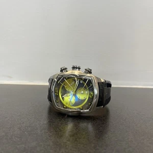 INVICTA Swiss Lupah Quarz Grün Stahl Herrenuhr Lederband Chronograph 6096 - Bild 1 von 15