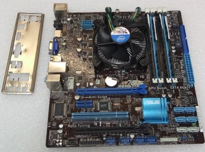 ASUS P8H67-M Mainboard Socket 1155 Intel H67 z procesorem i3 @ 3,10Ghz 8GB RAM - Zdjęcie 1 z 3
