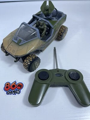 Halo 3 Warthog 8" Long RC Truck Toy 2009 Microsoft Xbox NOT WORKING with Remote - Image 1 of 4