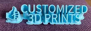 3D personalised desk sign - Picture 1 of 3