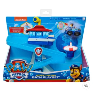 Paw Patrol Wasserrettungsbad Spielset inklusive Verfolgungsjagdfahrzeug - Neu - Bild 1 von 5