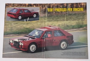 Clipping Ritaglio Articolo 1984 Lancia da rally 038 prefisso per vincere - Picture 1 of 1