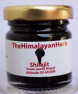 Himalayan Pure Shilajit From High Himalaya Nepal -30g- 40g & 80g In Glass Jar - Picture 1 of 11
