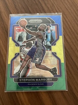 Prizm Choice Stephon Marbury 2021 azul amarillo verde - #277 Foto 1 de 2