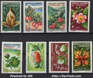 NOUVELLE CALEDONIE N° 314/321 NEUF * AVEC CHARNIERE - Picture 1 of 2