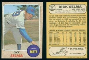 (69234) 1968 Topps 556 Dick Selma Mets-EM - Picture 1 of 1