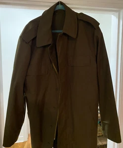Vintage Czech Army 88 Military Field Jacket Coat OD Green Men's 188/112 - Picture 1 of 11