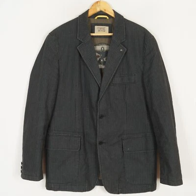 Chaqueta Blazer CAMEL ACTIVE Hombres Talla L IT50 UK40 Gris Mezcla Algodón Mu... - Imagen 1 de 4