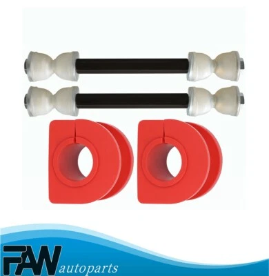 Front Sway Bar Bushing way Bar End Link Fits Chevrolet Tahoe GMC Savana 4Pieces - Изображение 1 из 4