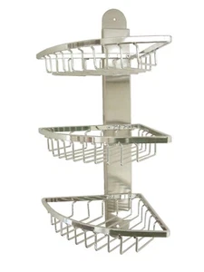 (OY286) ESTANTERIA ESTANTE BAÑO TRIPLE METAL ESQUINA - Imagen 1 de 1
