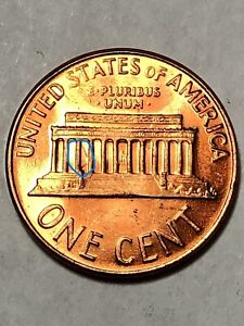 1968 D LINCOLN PENNY ERROR ON REVERSE VERY NICE COIN SEE PHOTOS # 127