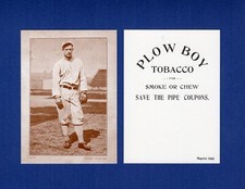 1910-1912 Plow Boy Tobacco reprint card: [#45] BIG ED WALSH, Chicago White Sox