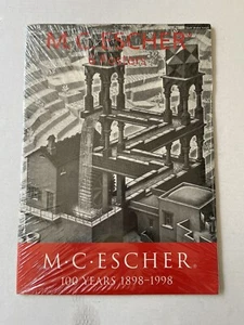 M. C. Escher 6 Large Posters 100 Years 1898-1998 Optical Illusion Art 12x17” NIP - Picture 1 of 10