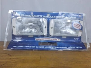 NEW OPTRONICS DL-16WC / WHITE DOCKING LIGHT KIT 35 WATT QUARTZ HALOGEN - Bild 1 von 14