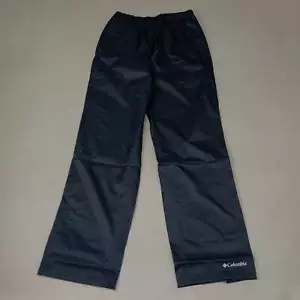 COLUMBIA Trail Adventure Rain Hiking Pants Unisex Youth Sz XL Black RY8036-010 - Picture 1 of 8