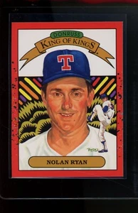 Nolan Ryan 1990 Donruss King of Kings Error Back 659 Texas Rangers NM-MINT - Picture 1 of 2