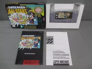 Super Nintendo SUPER MARIO ALL STARS mit Box Player Choice 1996 CIB SNES - Bild 1 von 15