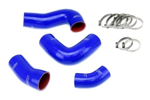 HPS Blue 4-ply Reinforced Silicone Intercooler Hose Kit 57-1949-BLUE - Foto 1 di 4