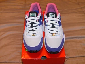 Puma Trinomic R698 pelle sintetica taglia 12 uomo nuovo con etichette check out i colori. - Foto 1 di 9