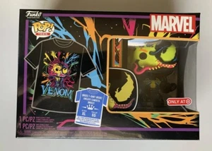 Funko POP! Collector's Box: VENOM - EDDIE BROCK POP! & Tee (BLACKLIGHT) Size XL - Picture 1 of 1
