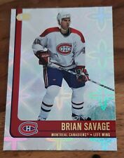 NHL Card Brian Savage #51 Montreal Canadiens Pacific 2001 Heads Up
