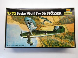 Heller Kiko Brasil 1:72 Scale Focke Wulf Fw 56 Stösser model kit # 238 - Picture 1 of 7