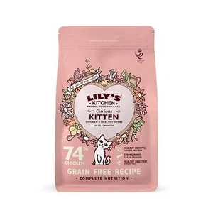 Lilys Kitchen Lily's Kitchen Curious Kitten Dry Food 800g - Picture 1 of 6