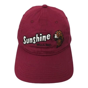 Sunshine Mills logo ricamato cane strapback cappello camionista cappello da baseball marrone - Foto 1 di 13