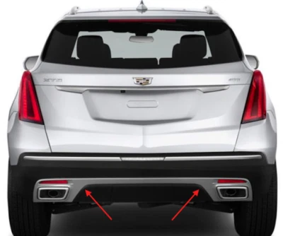 Factory Cadillac XT5 Rear Bumper Valence Panel Silver GM New 84227248 84227247 - Image 1 of 4