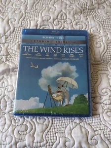 BRAND NEW SEALED The Wind Rises Blu-Ray & DVD Studio Ghibli Anime Novslipcover - Picture 1 of 7