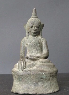 Antique Buddha Ava Bronze, Burma - image 1 of 4