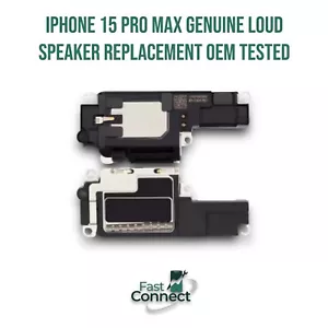 iPhone 15 Pro Max Altavoz Genuino Repuesto FABRICANTE DE EQUIPOS ORIGINALES PROBADO - Imagen 1 de 3