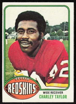 1976 Topps #450 Charley Taylor - Image 1 of 2
