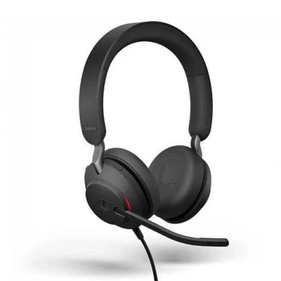 Jabra Evolve2 40 Stereo Headset (MS Teams, USB-A) - Refurbished - Image 1 of 4