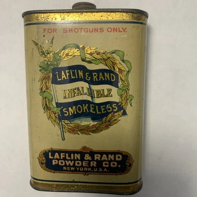 Lata de pólvora Laflin & Rand Foto 1 de 4