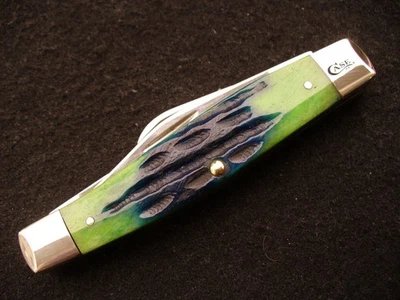 Cuchillo Case XX USA 6375 SS Hunter Green Deep Canyon Bone Stockman 2022 Excelente+ Foto 1 de 4