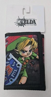 Cartera The Legend Of Zelda Majoras Mask 3D Nintendo Bioworld Nueva con Etiquetas Foto 1 de 4