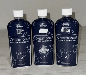 Lot Of 3 Big Bottles Disney Resorts Cruises H2O + Sea Marine Conditioner Rare - Picture 1 of 14