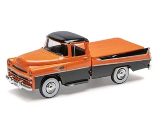 Denver Die-Cast 1:48 Scale 1957 Dodge Sweptside Truck - ORANGE/BLACK - New - Picture 1 of 4