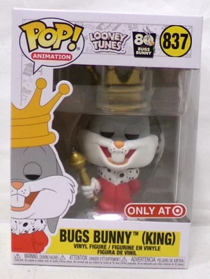 Funko Pop! 2020 Looney Tunes 80 Años De Bugs Bunny 837 Bugs Bunny (Rey) Target - Imagen 1 de 4