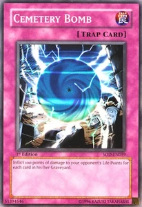 Cemetery Bomb Common Soul of the Duelist YuGiOh Card - Picture 1 of 1
