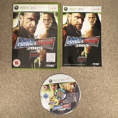 WWE® SmackDown® VS Raw® 2009 (Xbox 360) [Complete & Tested] - Image 1 of 4