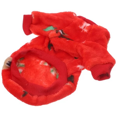  Christmas Dog Costume Comfortable Puppy Costume Xmas Pet Dressing Up Clothes - Image 1 of 4