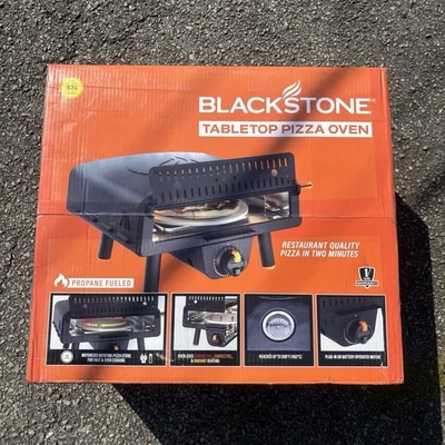 Blackstone Outdoor Tabletop Propane Pizza Oven with 13” Rotating Pizza Stone New - Image 1 of 4