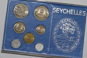 🧭 🇸🇨 SEYCHELLES 1972 CASED MINT SET B88 #63 CG19 - Picture 1 of 7