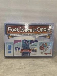 Port Isabel Opoly Monopoly - Late For The Sky Games - Texas Brandneu Versiegelt. - Bild 1 von 3