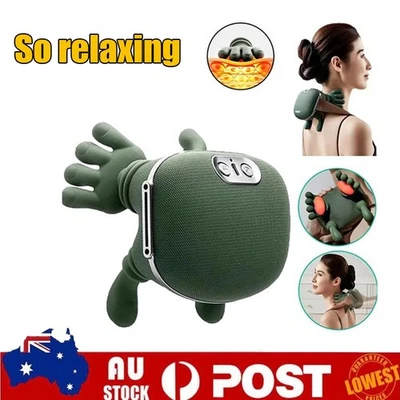 Electric Neck Shoulder Massager, Heated Kneading Back Massager for Muscle Relief - image 1 of 4